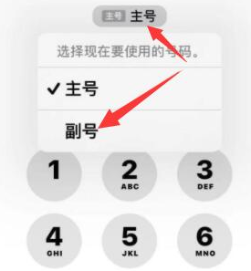 枝江苹果14维修店分享iPhone 14 Pro Max使用副卡打电话的方法 