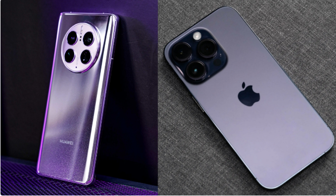 枝江苹果14维修分享华为Mate50与iPhone14哪个好？ 