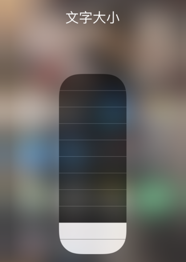 枝江苹果手机维修分享小技巧：在 iPhone 控制中心快速调节字体大小 